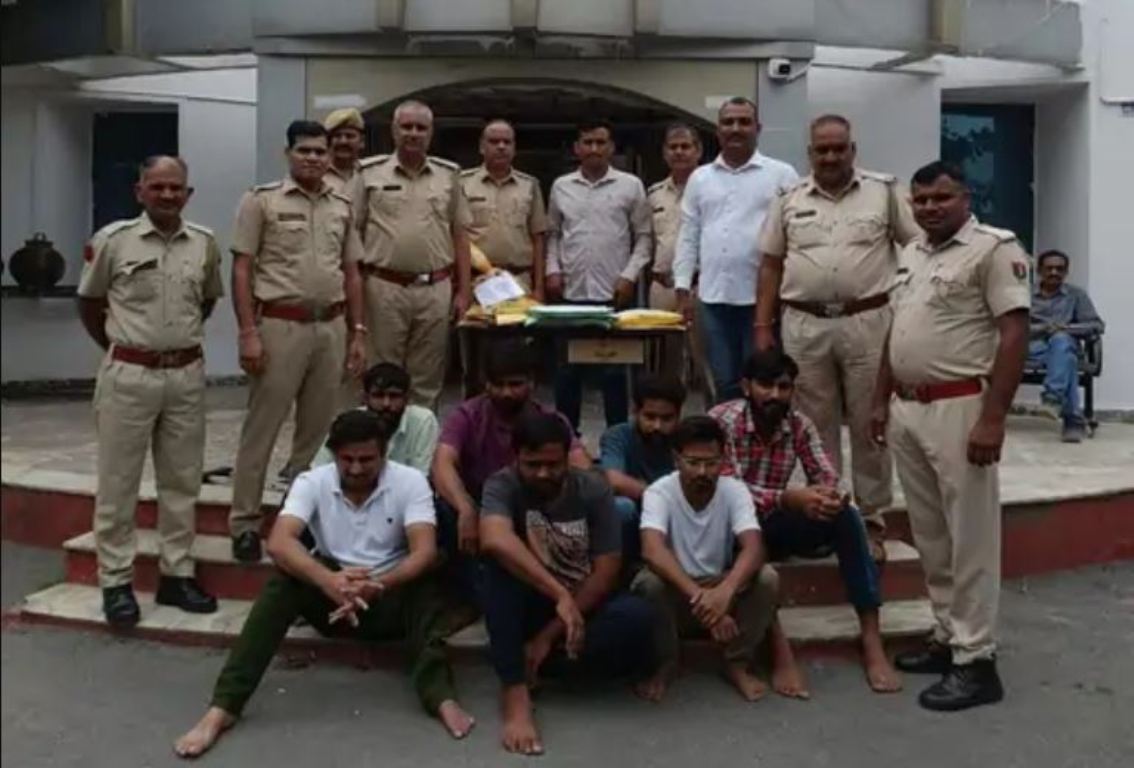 Online betting gang busted in Udaipur, 7 arrested, transactions worth Rs 5 crore revealed